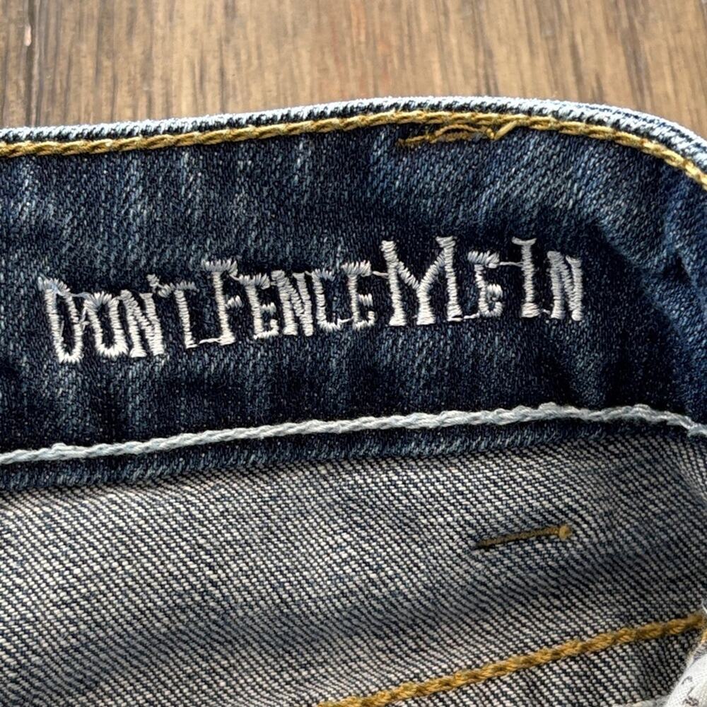 Cowgirl Tuff Classic Straight Leg Blue Jeans 28x35 - Picture 14 of 16